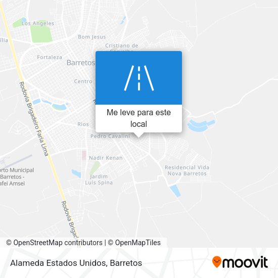 Alameda Estados Unidos mapa