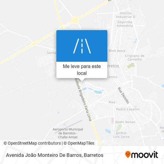 Avenida João Monteiro De Barros mapa