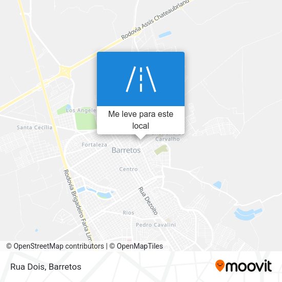 Rua Dois mapa