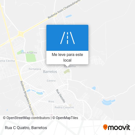 Rua C Quatro mapa