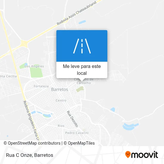 Rua C Onze mapa