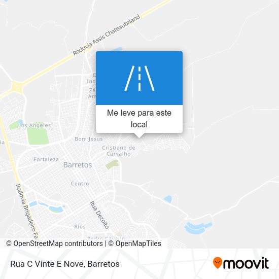 Rua C Vinte E Nove mapa