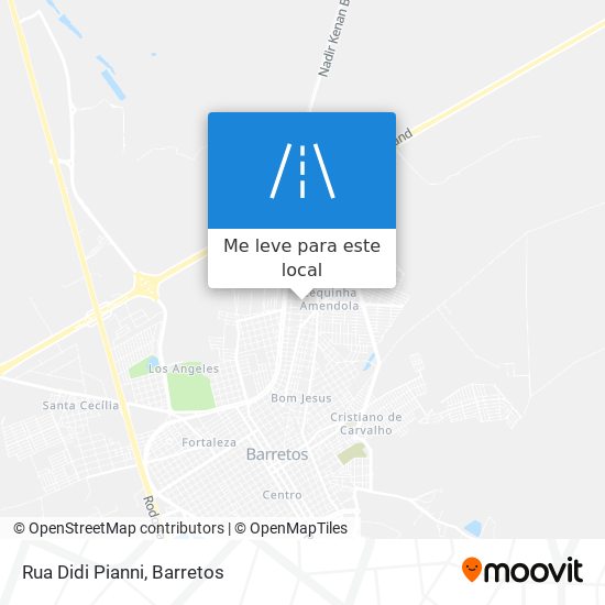 Rua Didi Pianni mapa