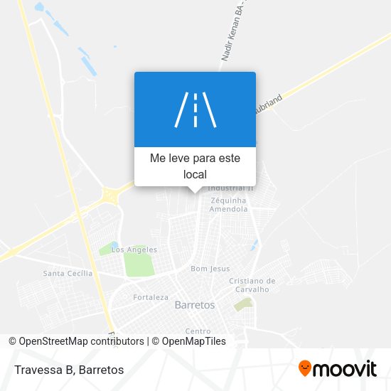 Travessa B mapa