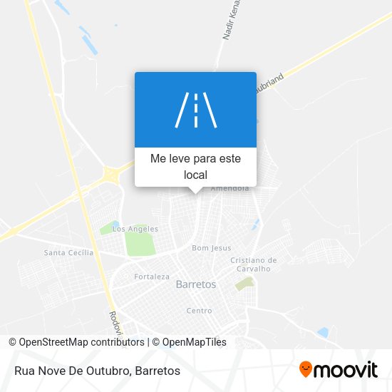 Rua Nove De Outubro mapa