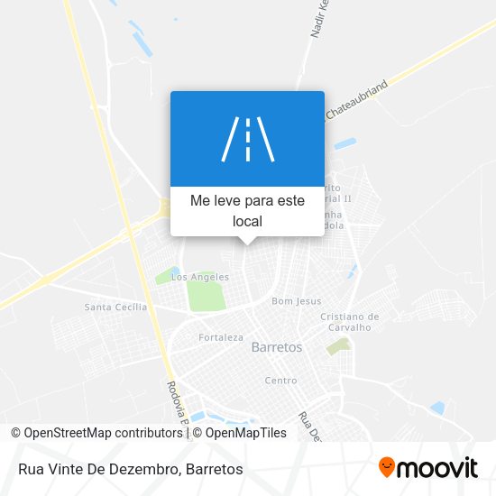 Rua Vinte De Dezembro mapa