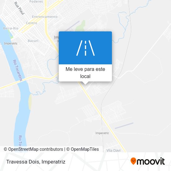 Travessa Dois mapa