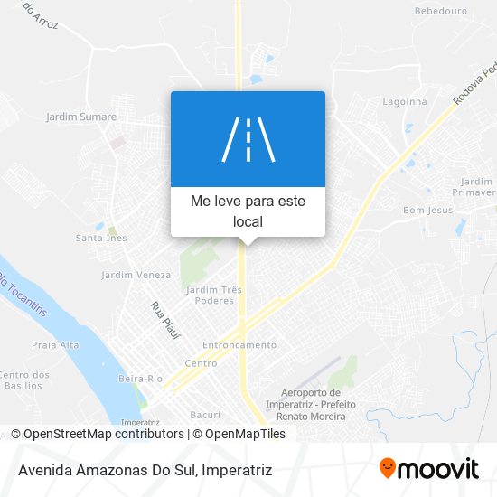 Avenida Amazonas Do Sul mapa