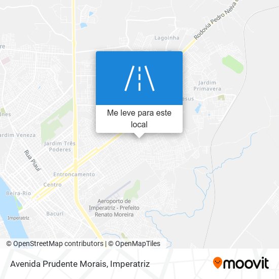 Avenida Prudente Morais mapa