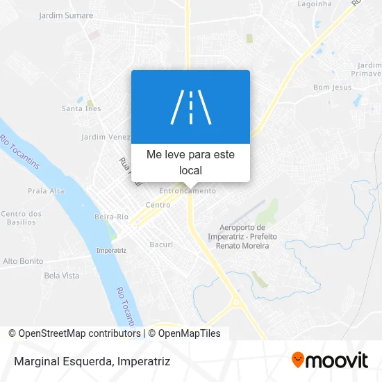 Marginal Esquerda mapa