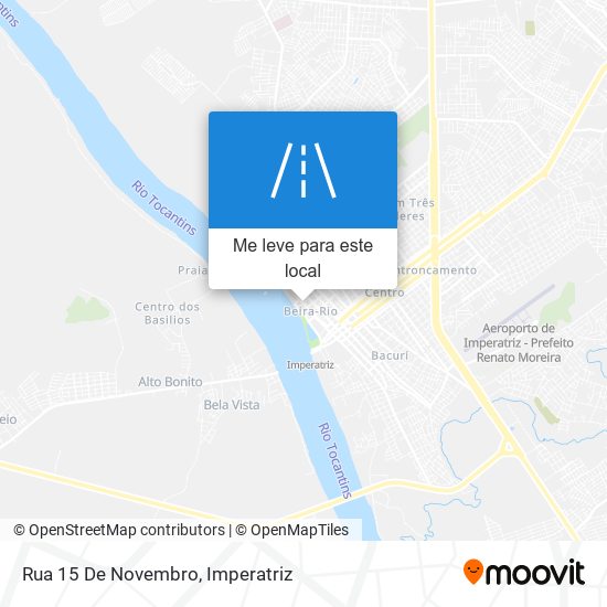 Rua 15 De Novembro mapa