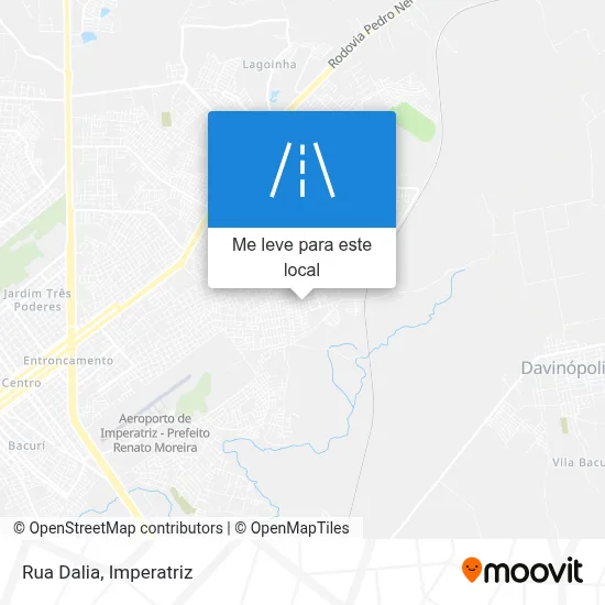 Rua Dalia mapa