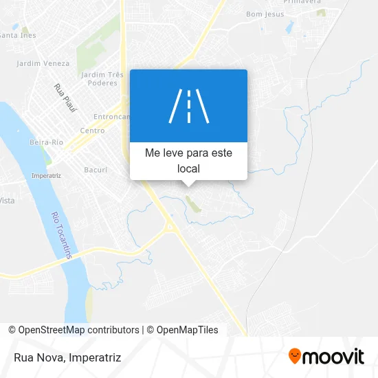 Rua Nova mapa