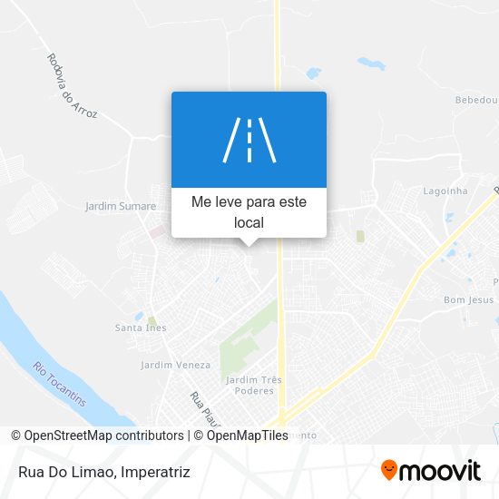 Rua Do Limao mapa
