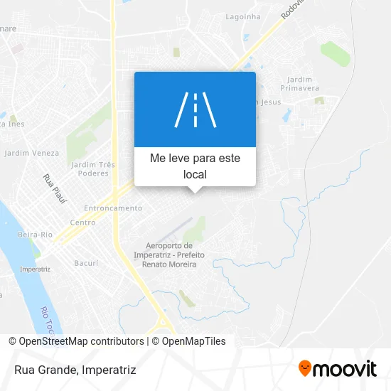 Rua Grande mapa