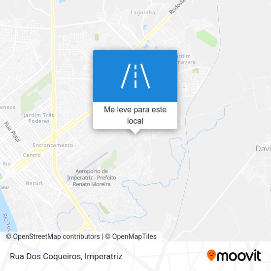 Rua Dos Coqueiros mapa