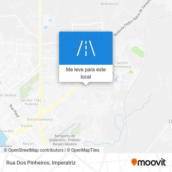 Rua Dos Pinheiros mapa