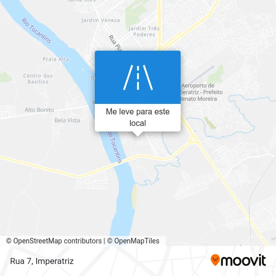 Rua 7 mapa