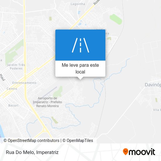 Rua Do Melo mapa