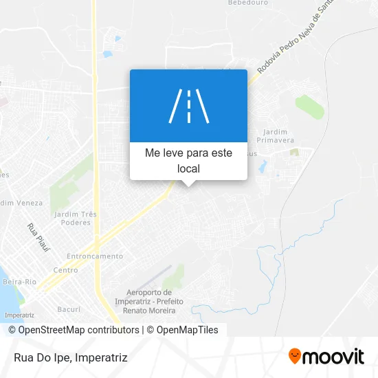 Rua Do Ipe mapa