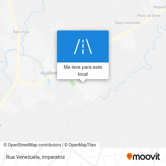 Rua Venezuela mapa