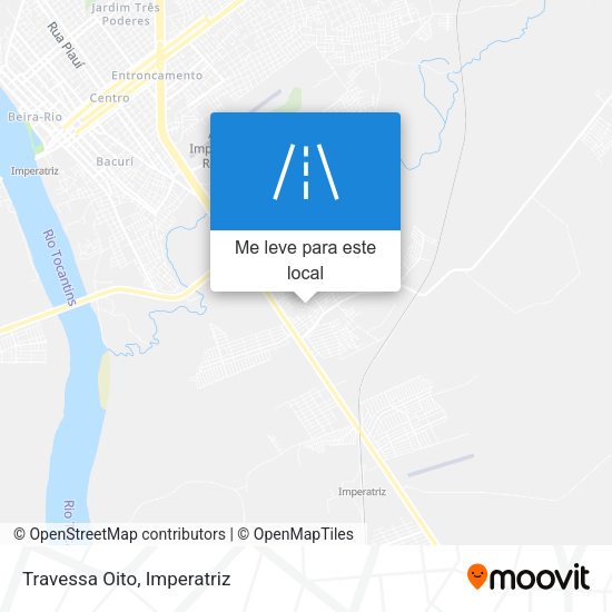 Travessa Oito mapa