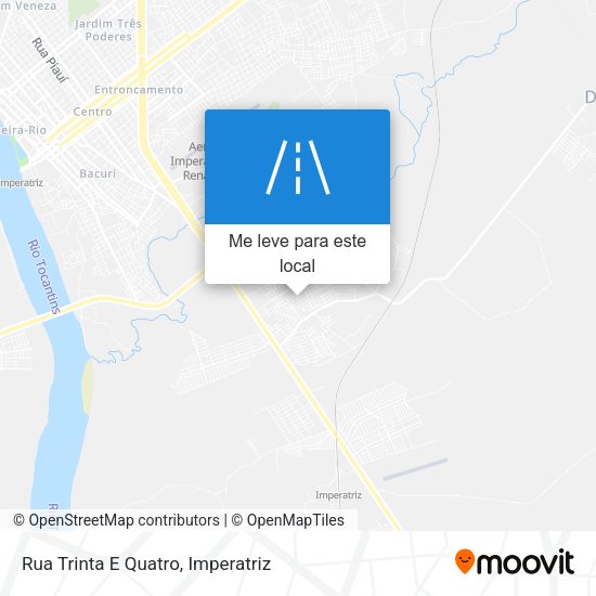 Rua Trinta E Quatro mapa