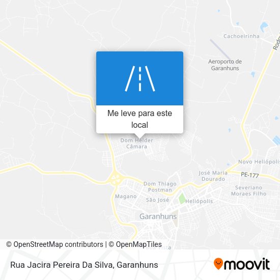 Rua Jacira Pereira Da Silva mapa