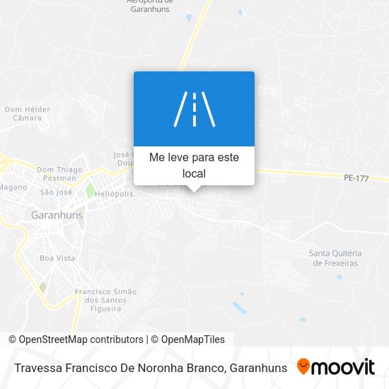 Travessa Francisco De Noronha Branco mapa