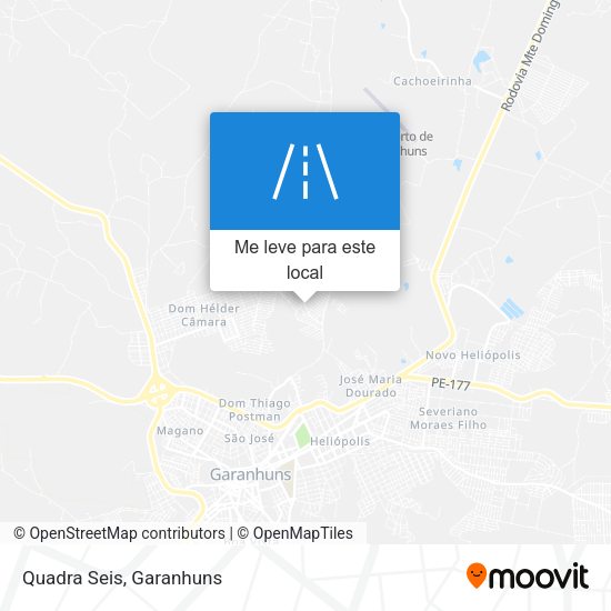 Quadra Seis mapa