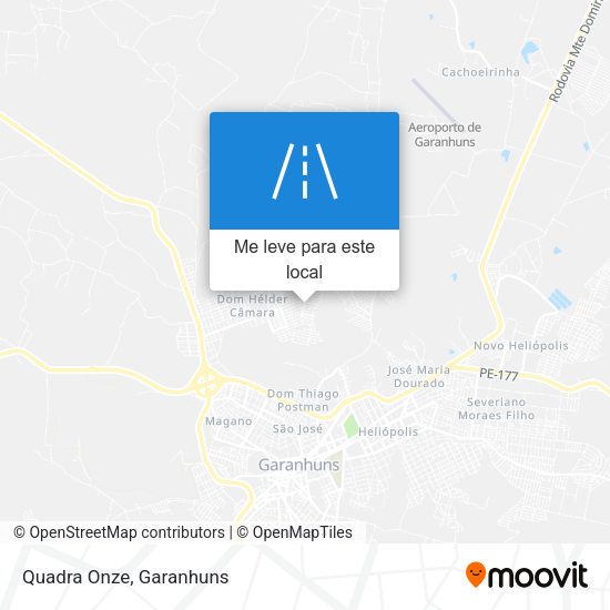 Quadra Onze mapa