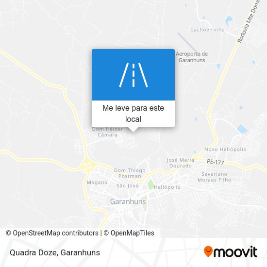 Quadra Doze mapa