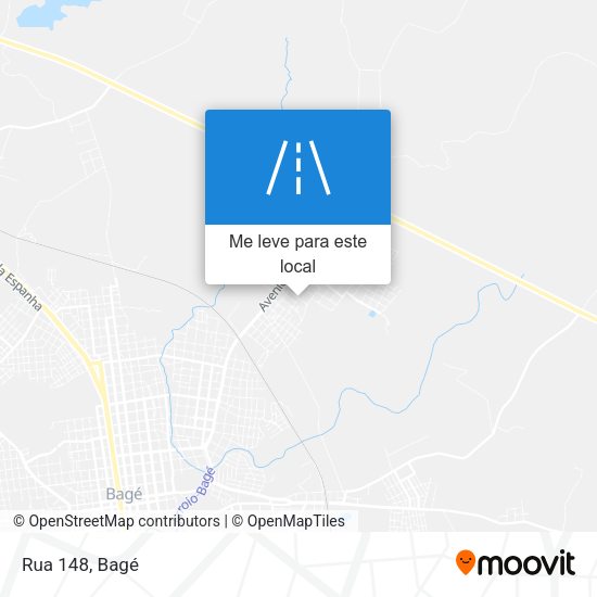 Rua 148 mapa