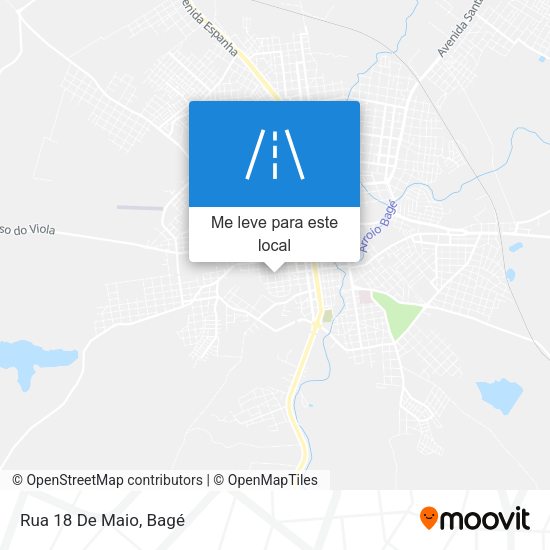 Rua 18 De Maio mapa
