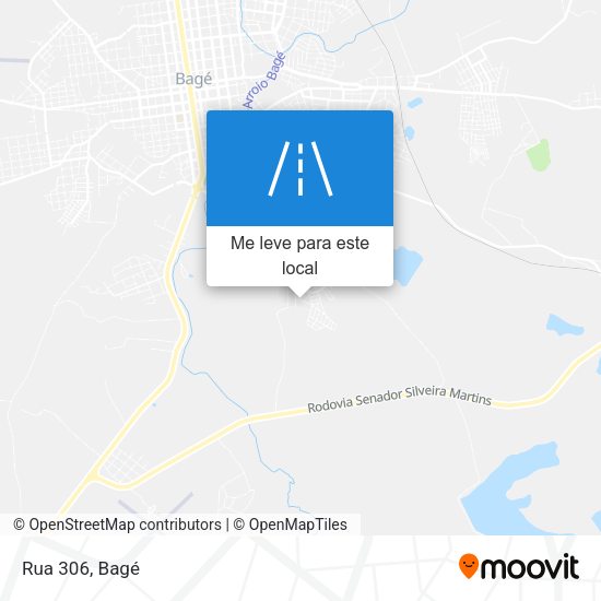 Rua 306 mapa