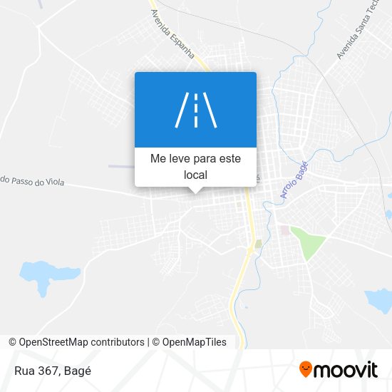Rua 367 mapa