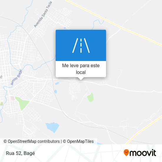 Rua 52 mapa