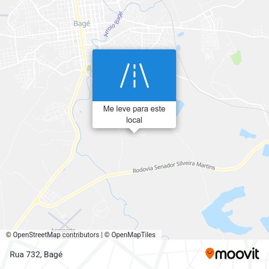 Rua 732 mapa