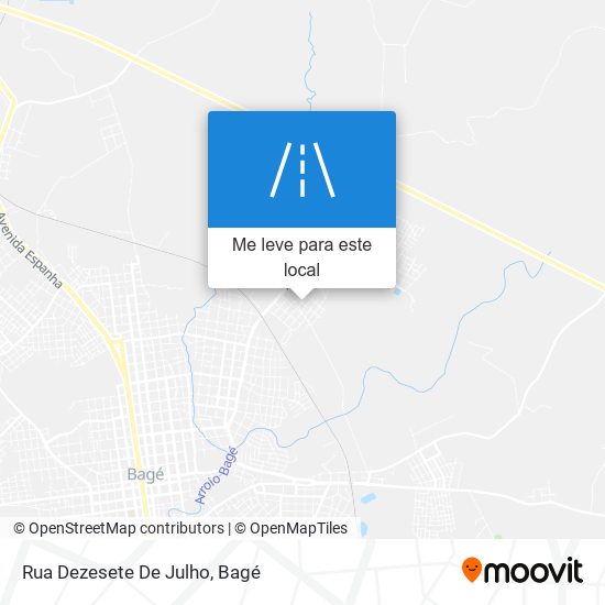 Rua Dezesete De Julho mapa