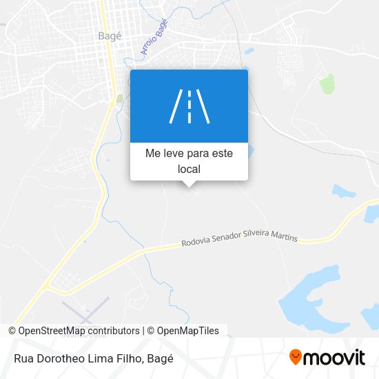Rua Dorotheo Lima Filho mapa