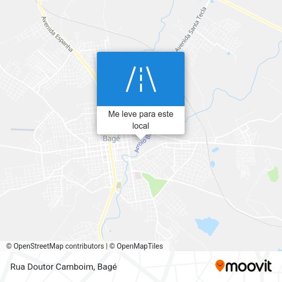 Rua Doutor Camboim mapa