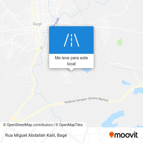 Rua Miguel Abdallah Kalil mapa