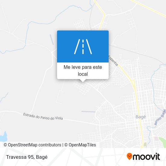 Travessa 95 mapa
