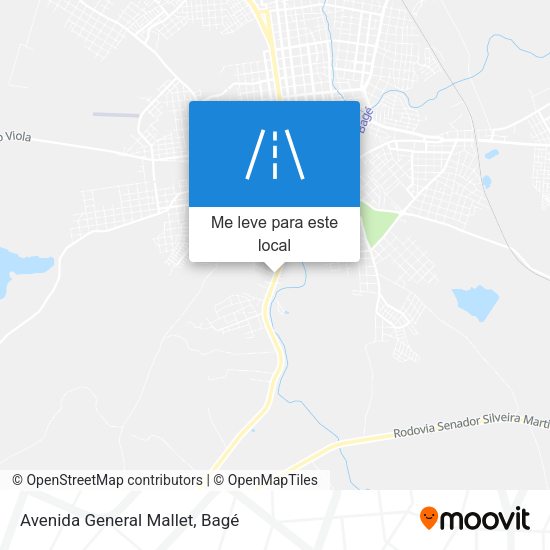 Avenida General Mallet mapa