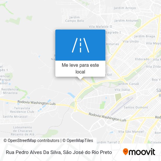 Rua Pedro Alves Da Silva mapa