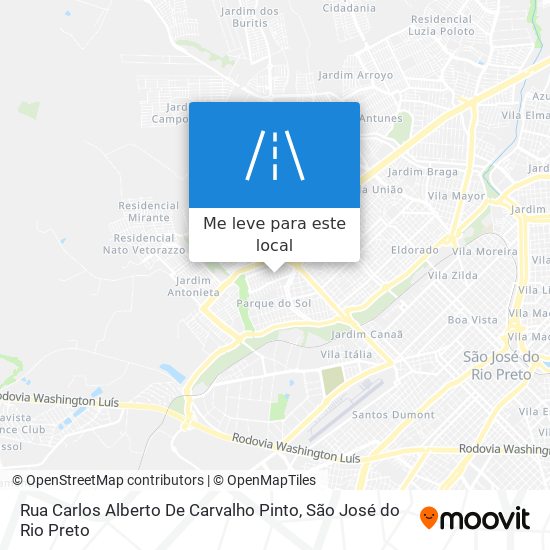 Rua Carlos Alberto De Carvalho Pinto mapa