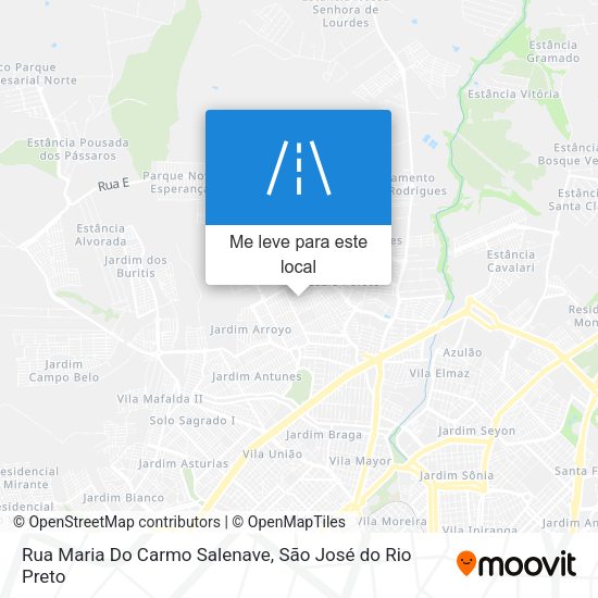 Rua Maria Do Carmo Salenave mapa