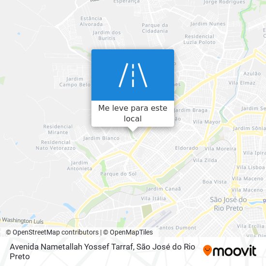 Avenida Nametallah Yossef Tarraf mapa