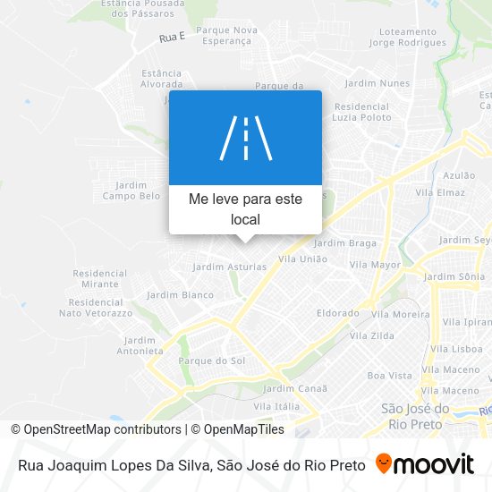 Rua Joaquim Lopes Da Silva mapa