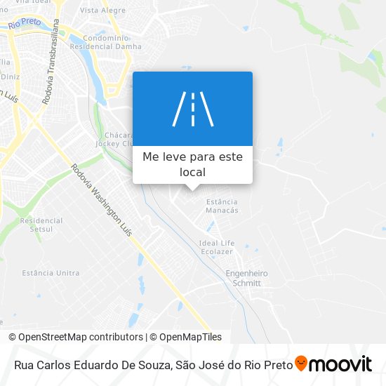 Rua Carlos Eduardo De Souza mapa